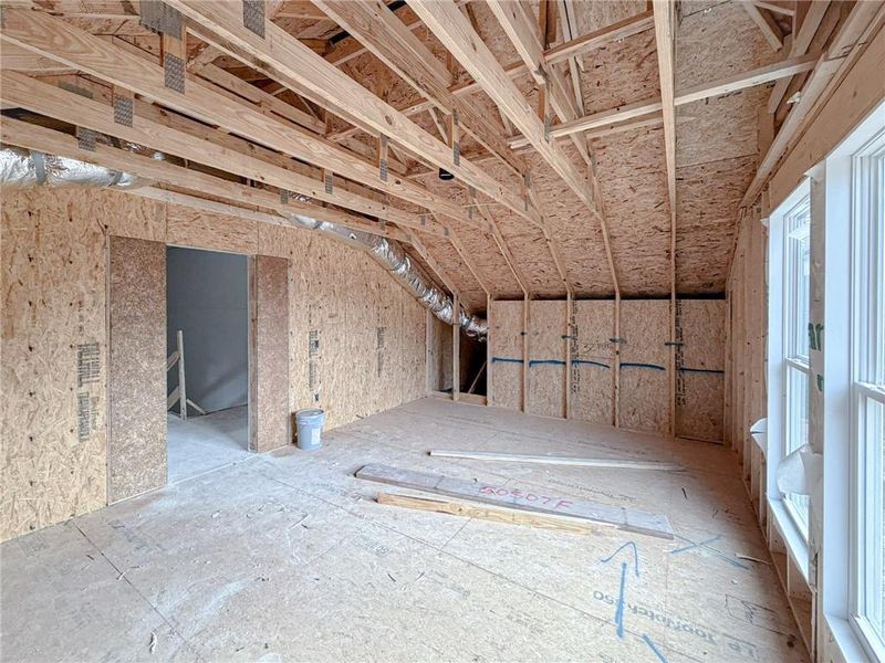 In-progress construction of a new home in Ashbury Commons, Powder Springs, GA (Image 42). In-progress construction of a new home in Ashbury Commons, Powder Springs, GA (Image 42).