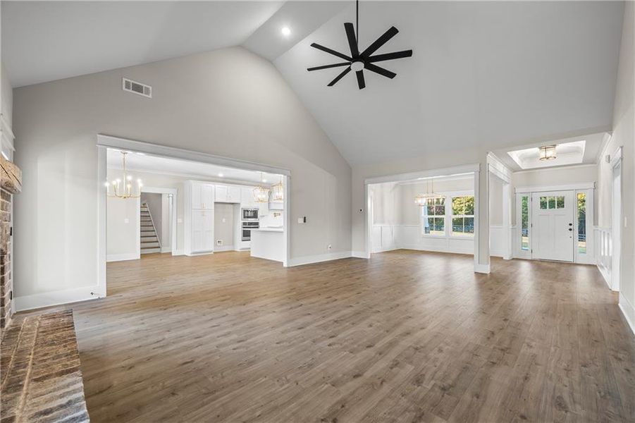 Spacious, unfurnished interior of a new home in , Monroe (Image 46).