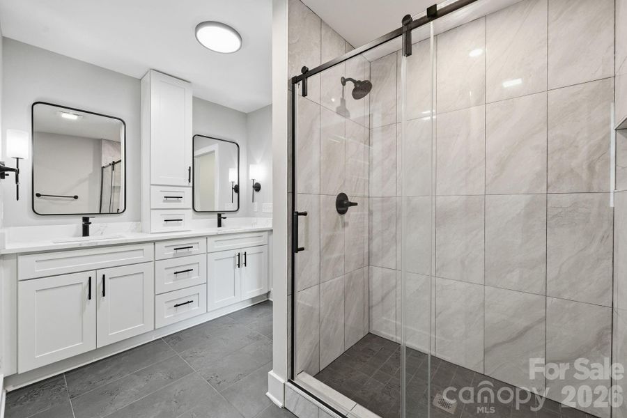 Furnished interior view inside a new home in , Huntersville (Image 14).