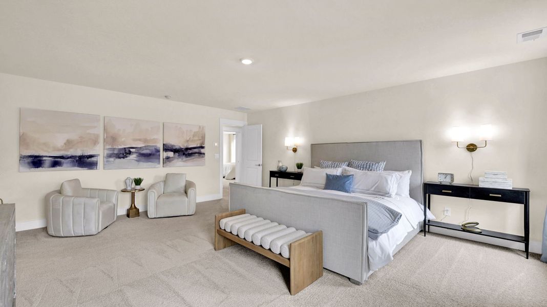 Furnished interior view inside a new home in Harbor Crest, Ooltewah (Image 35).