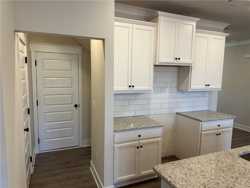 Furnished interior view inside a new home in Millstone at Mundy Mill, Gainesville (Image 4).