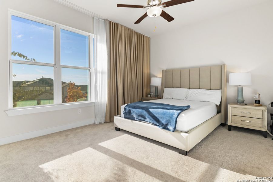 Furnished interior view inside a new home in , San Antonio (Image 37).