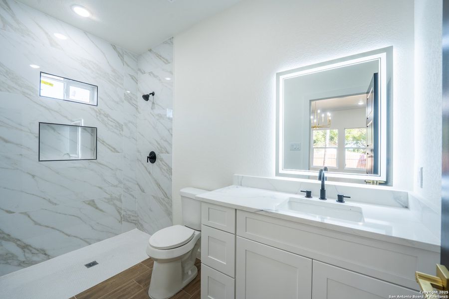 Furnished interior view inside a new home in , Somerset (Image 8).