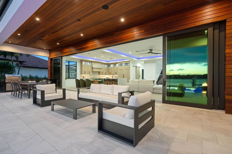 Furnished interior view inside a new home in , Lantana (Image 2).