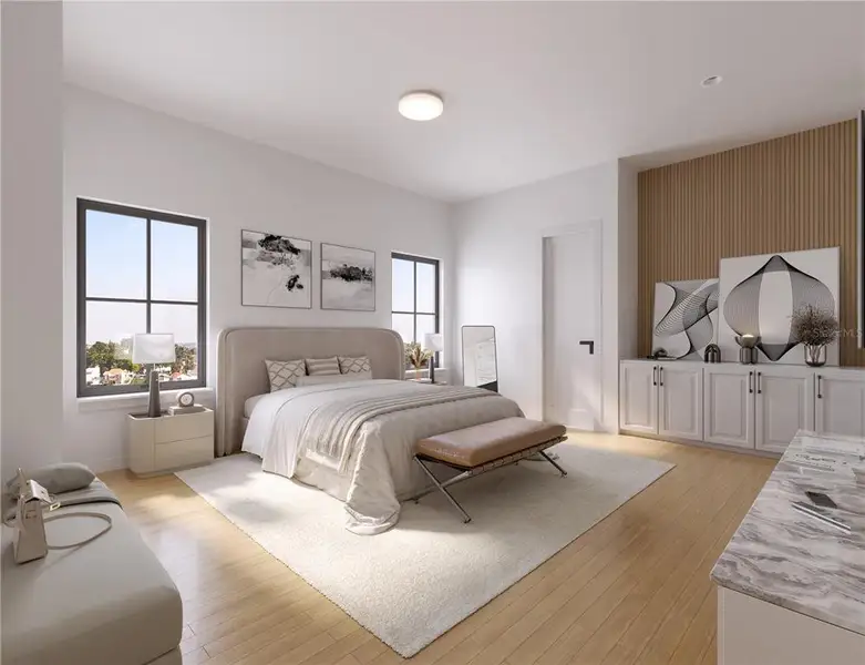 Furnished interior view inside a new home in Lakeview Village Estates, Winter Garden (Image 2). Furnished interior view inside a new home in Lakeview Village Estates, Winter Garden (Image 2).