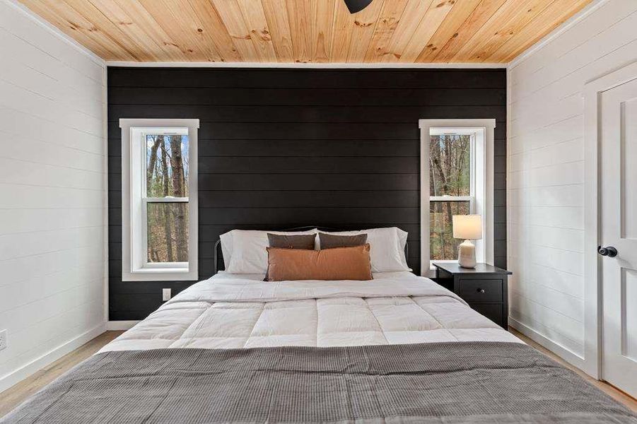 Furnished interior view inside a new home in , Morganton (Image 59).