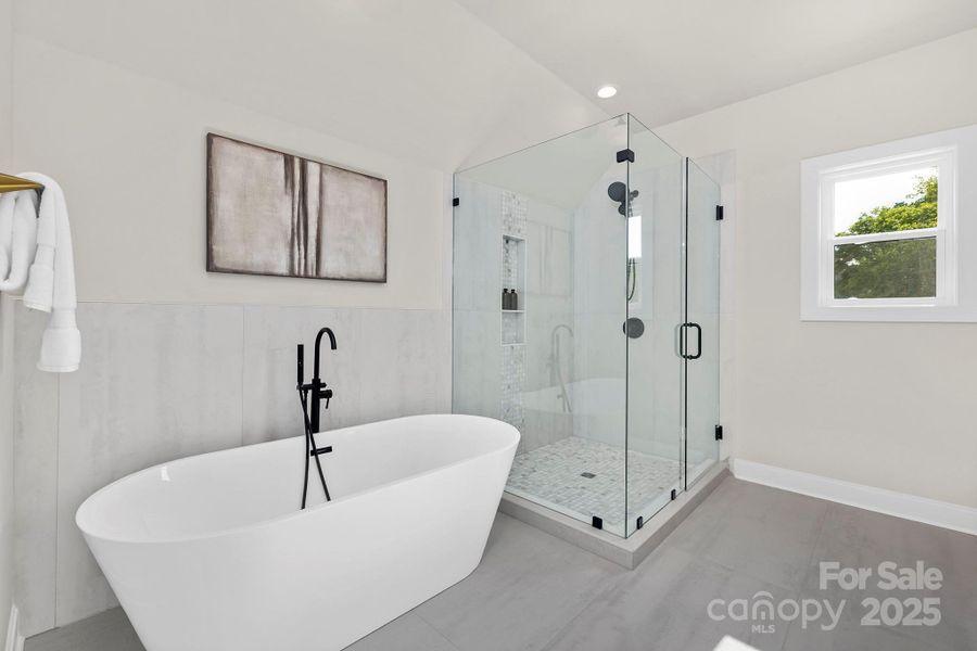 Furnished interior view inside a new home in , Charlotte (Image 11).