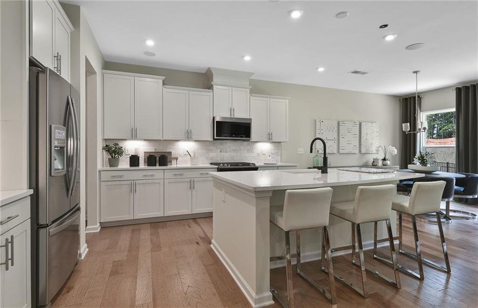 Furnished interior view inside a new home in Oakwood, Cumming (Image 28).