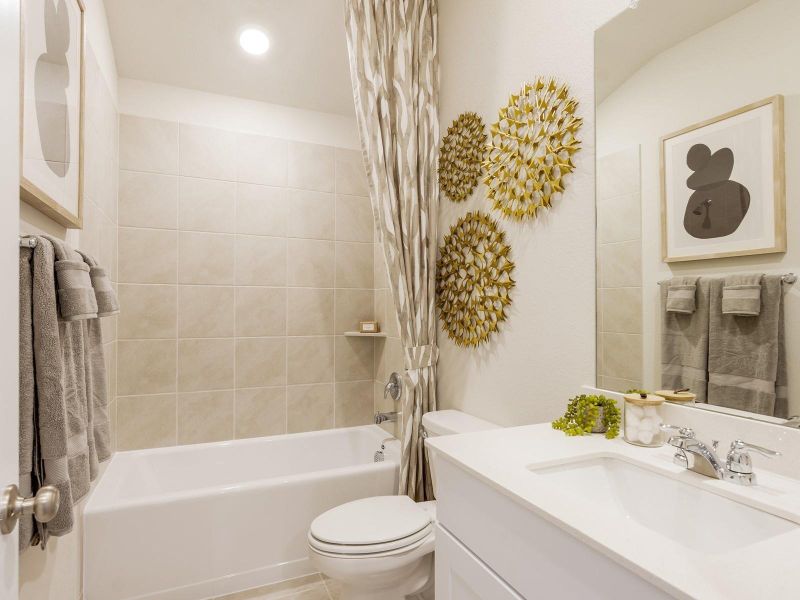 Photo is not of the actual home, but is an inspirational photo of builder’s model home and may depict options, furnishings, and/or decorator features that are not included