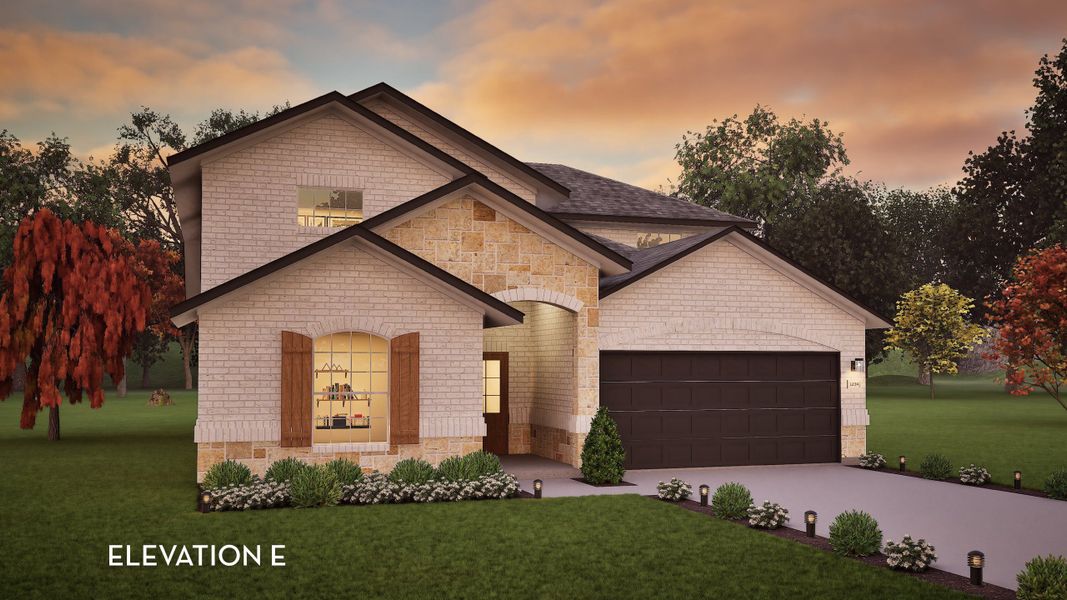 Representative exterior photo of a completed home built from the Yuma by CastleRock Communities in Sunterra, Katy, TX (Image 28). Representative exterior photo of a completed home built from the Yuma by CastleRock Communities in Sunterra, Katy, TX (Image 28).