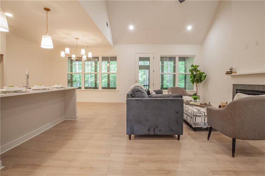 Furnished interior view inside a new home in , Carrollton (Image 5).
