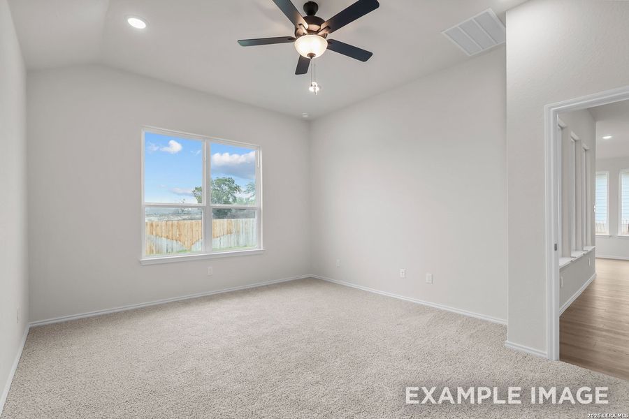 Spacious, unfurnished interior of a new home in Horizon Pointe, Converse (Image 22). Spacious, unfurnished interior of a new home in Horizon Pointe, Converse (Image 22).