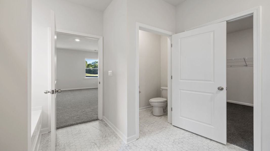 Furnished interior view inside a new home in Durbin Meadows Traditions, Fountain Inn (Image 13). Furnished interior view inside a new home in Durbin Meadows Traditions, Fountain Inn (Image 13).