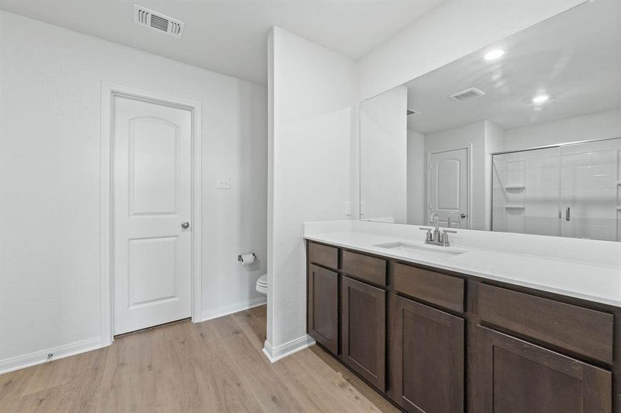 Furnished interior view inside a new home in Retreat at Fossil Creek, Fort Worth (Image 6).