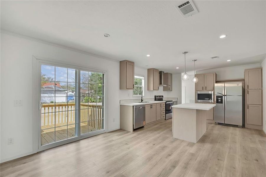 Furnished interior view inside a new home in , Homosassa (Image 9).