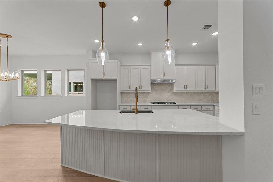 Furnished interior view inside a new home in Highwoods, Fort Worth (Image 5). Furnished interior view inside a new home in Highwoods, Fort Worth (Image 5).