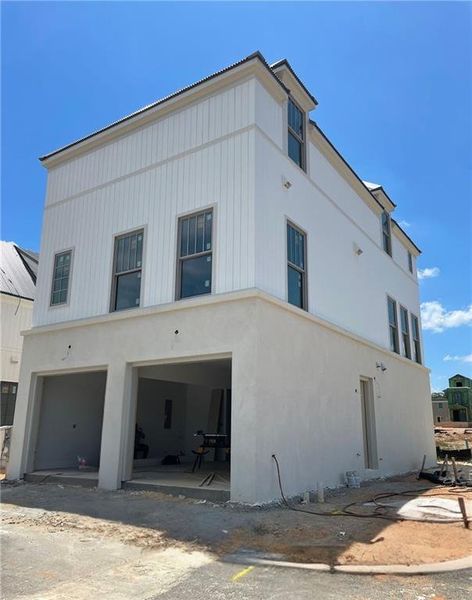 In-progress construction of a new home in , Fayetteville, GA (Image 3).