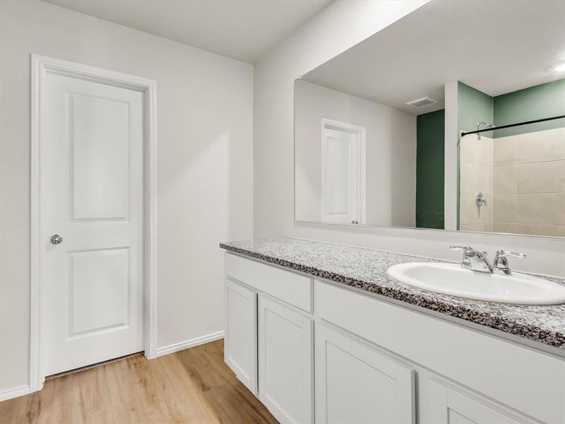 Furnished interior view inside a new home in Rancho Canyon: Watermill Collection, Fort Worth (Image 8). Furnished interior view inside a new home in Rancho Canyon: Watermill Collection, Fort Worth (Image 8).