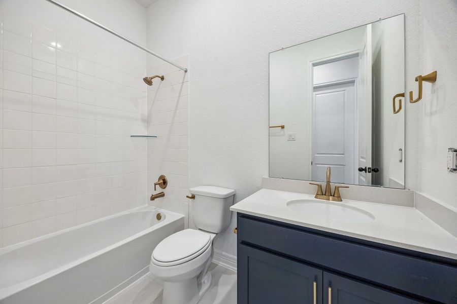 Furnished interior view inside a new home in Bergamo, Katy (Image 10).