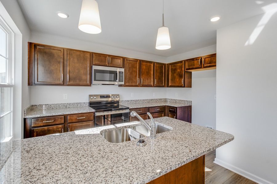 Furnished interior view inside a new home in Astoria, Columbia (Image 8).