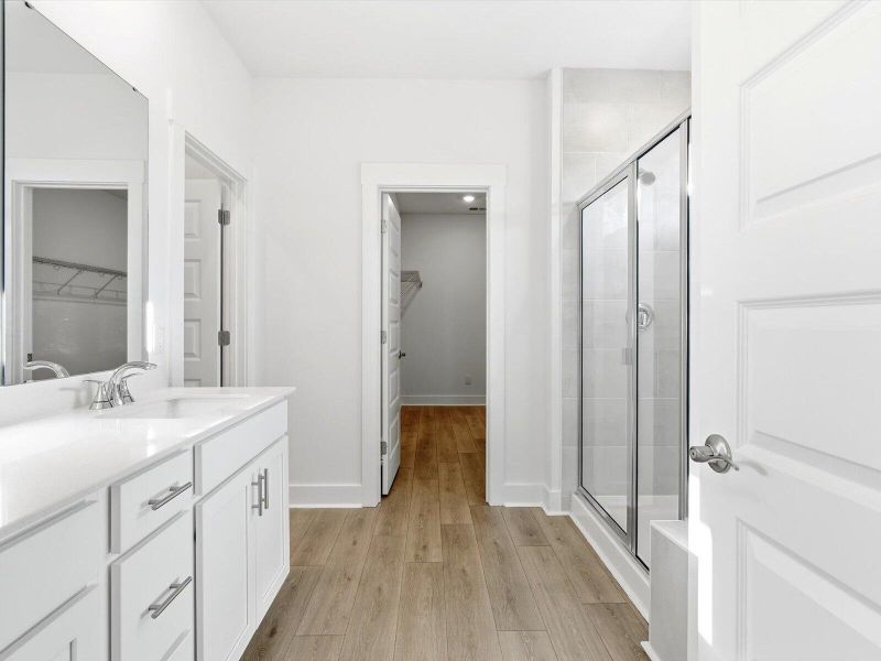 Furnished interior view inside a new home in The Coves at Lakes of Cane Bay, Summerville (Image 7). Furnished interior view inside a new home in The Coves at Lakes of Cane Bay, Summerville (Image 7).