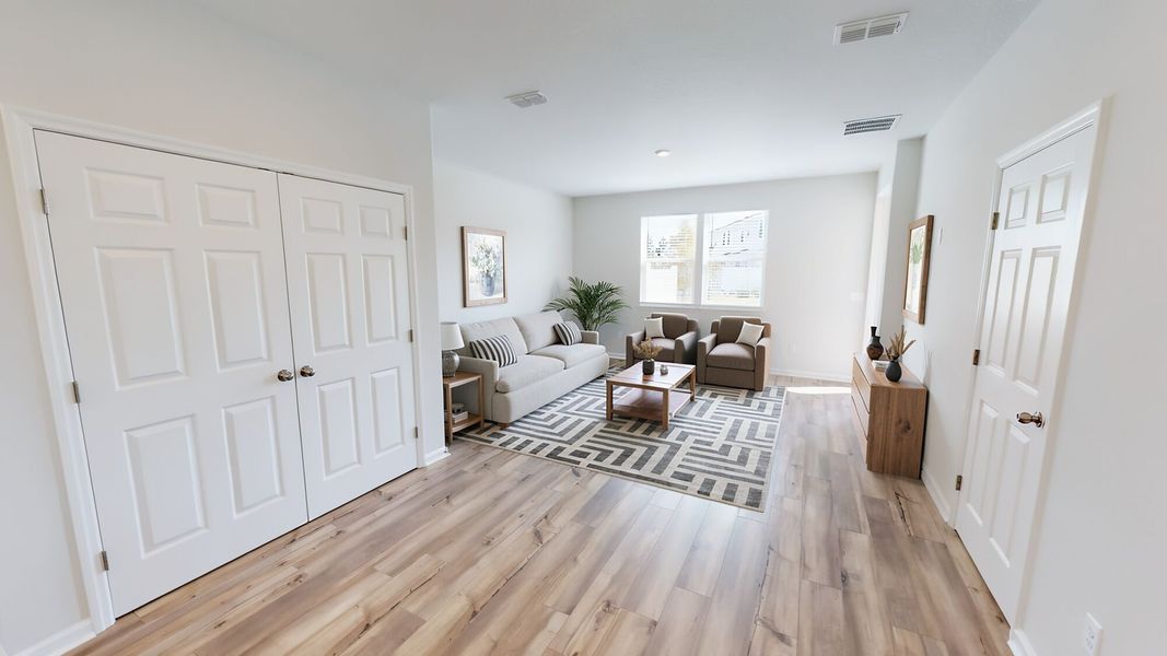 Furnished interior view inside a new home in RiverTown, St. Johns (Image 5).