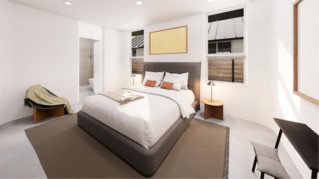 Furnished interior view inside a new home in Wolf Ranch: Genesis Collection, Georgetown (Image 3).