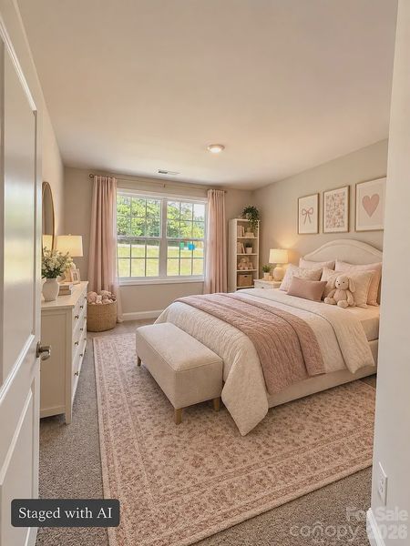 200 Fostoria Place | Albemarle, NC 28001. Built by Adams Homes - Affordable NC Home 2307 Square Feet -  Bedroom