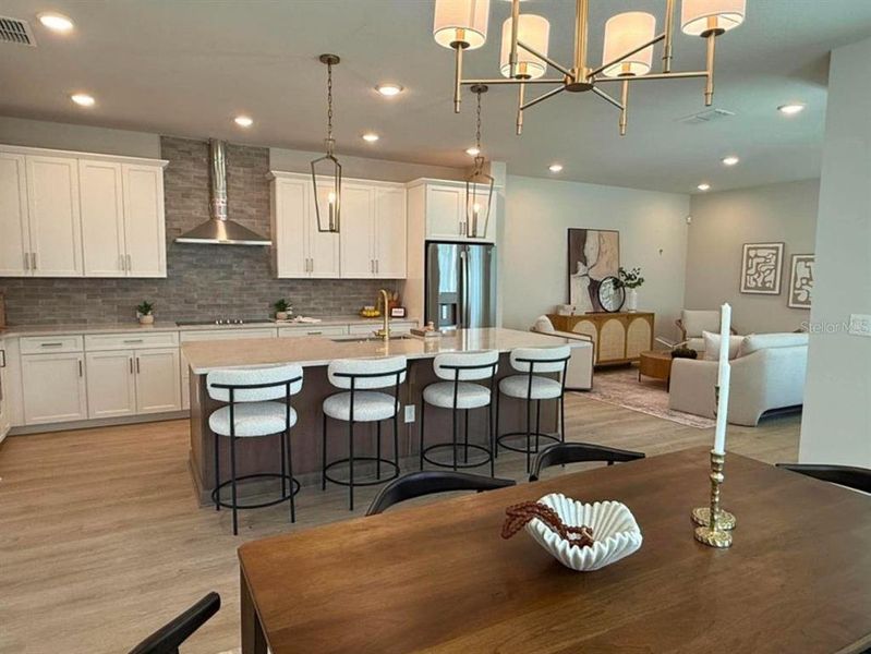 Furnished interior view inside a new home in Laureate Park at Lake Nona - Garden Series, Orlando (Image 15).