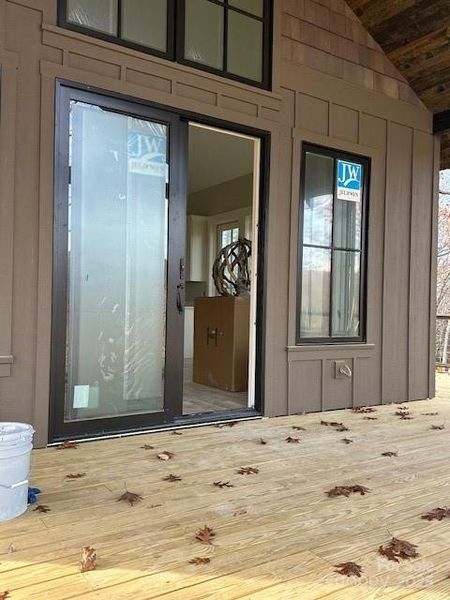 Exterior details and patio area of a home in , Pisgah Forest (Image 3). Exterior details and patio area of a home in , Pisgah Forest (Image 3).