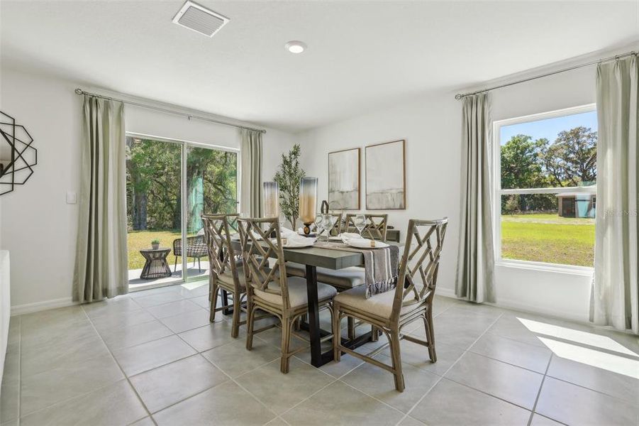 Furnished interior view inside a new home in Sherman Oaks, Brooksville (Image 32). Furnished interior view inside a new home in Sherman Oaks, Brooksville (Image 32).