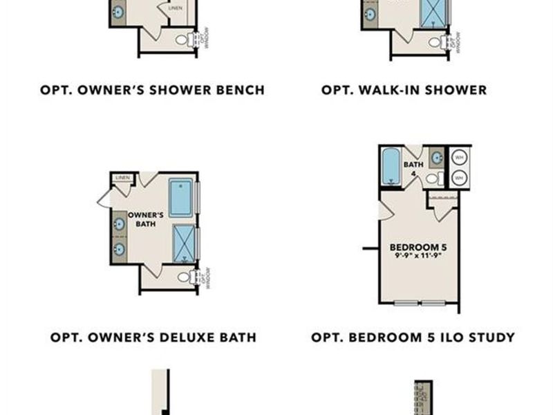 2D floor plan layout of this home in Wehunt Meadows, Hoschton, GA (Image 4). 2D floor plan layout of this home in Wehunt Meadows, Hoschton, GA (Image 4).