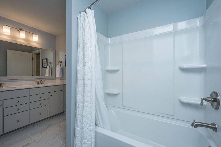 Furnished interior view inside a new home in Sea Island Preserve, Johns Island (Image 59).