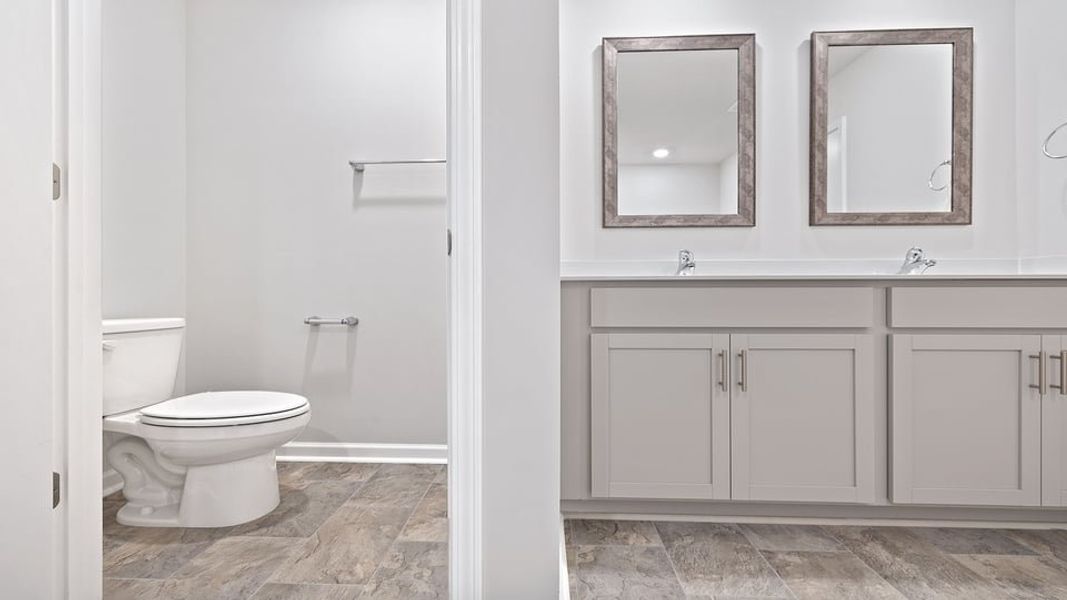 Furnished interior view inside a new home in Spring Ridge, Anderson (Image 12).