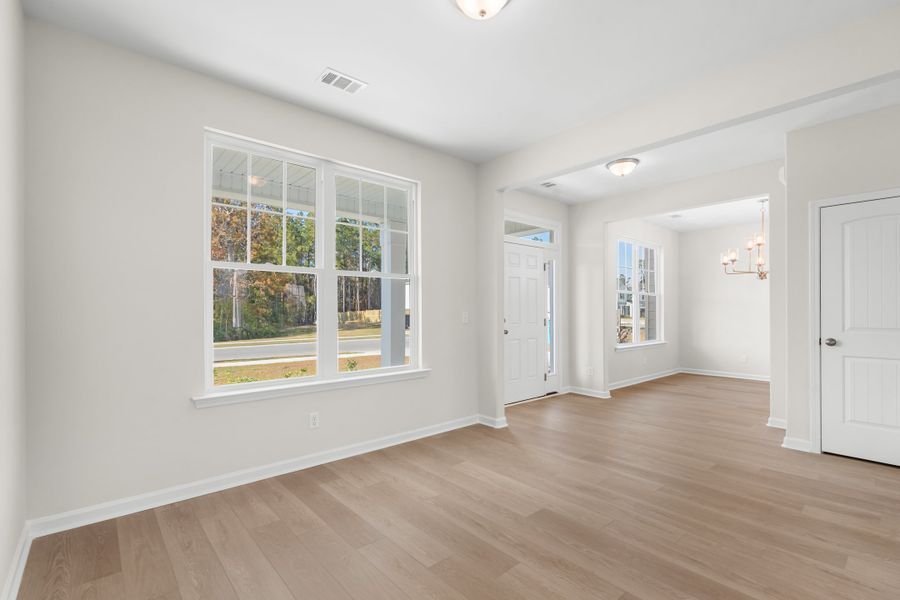 Representative unfurnished interior of a home built from the The Dalton by Smith Family Homes in Ramsey Landing, Rincon (Image 18).