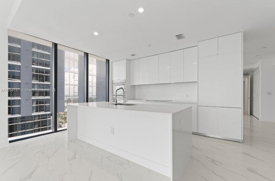 Furnished interior view inside a new home in , Miami (Image 25).