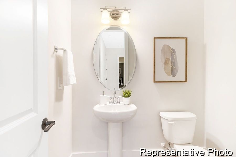 Furnished interior view inside a new home in Edgewater - Harbor Pointe, Lancaster (Image 22).