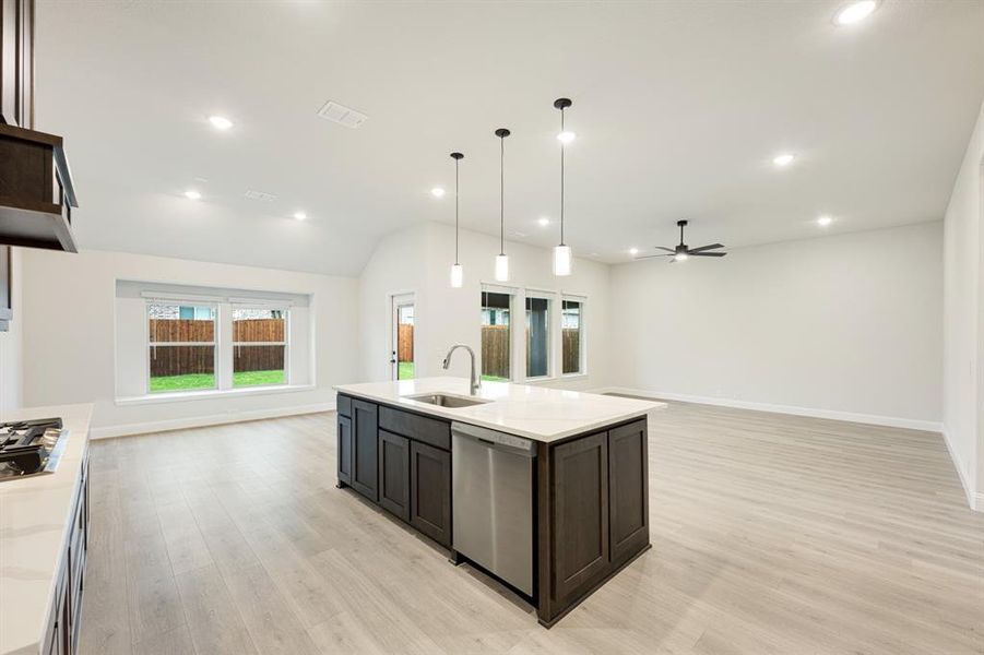 Furnished interior view inside a new home in Star Ranch, Godley (Image 8).