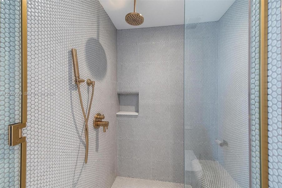 Close-up of interior finishes inside a home in Mr. C Residences, Miami (Image 19).