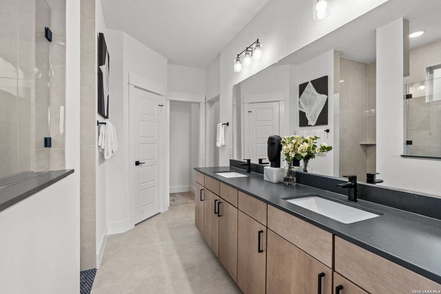 Furnished interior view inside a new home in Bison Ridge, San Antonio (Image 31).