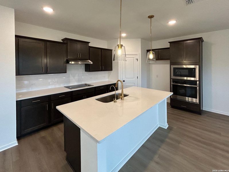 Furnished interior view inside a new home in Hennersby Hollow, San Antonio (Image 14).