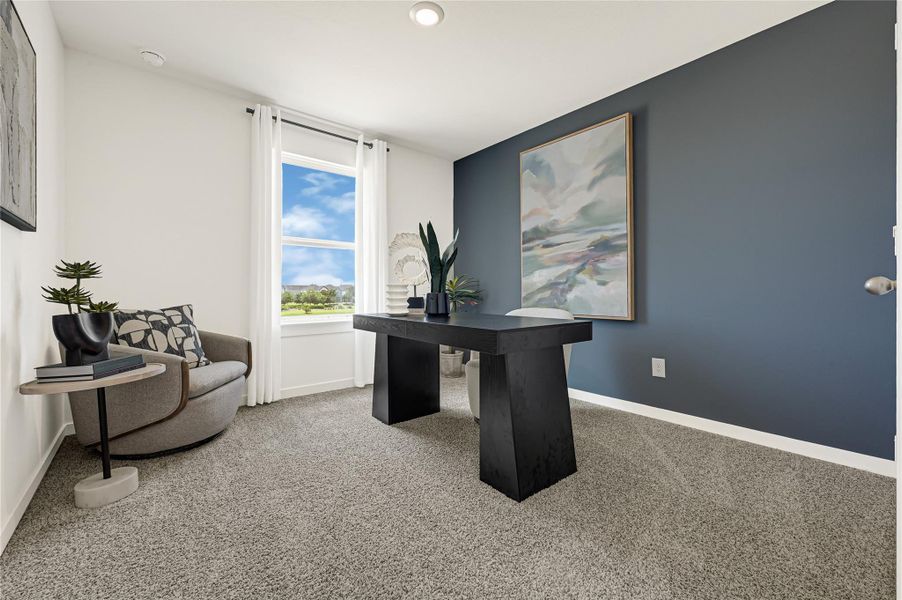 Furnished interior view inside a new home in Villarosa at Tamarron, Katy (Image 25). Furnished interior view inside a new home in Villarosa at Tamarron, Katy (Image 25).