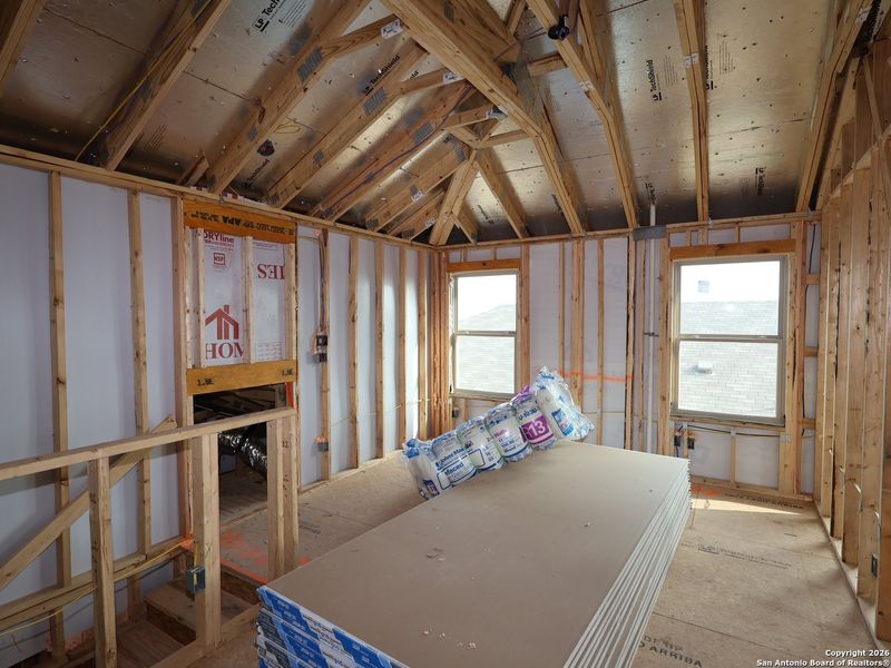 In-progress construction of a new home in Greenspoint Heights, Seguin, TX (Image 28).