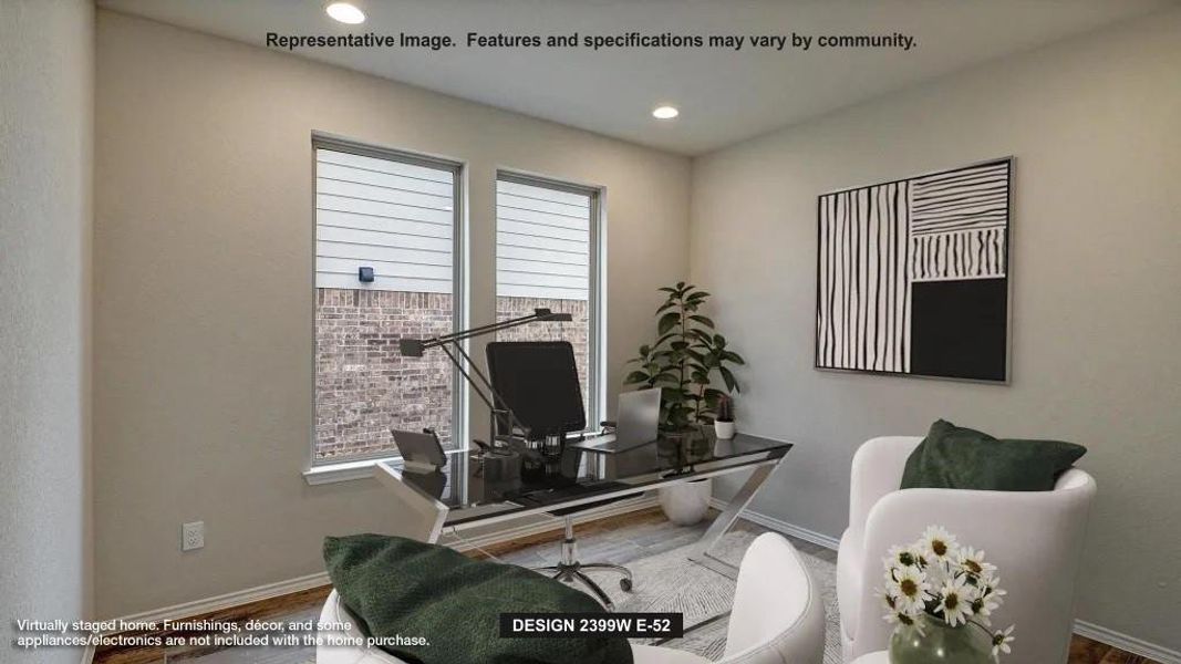 Furnished interior view inside a new home in Candela, Richmond (Image 5).