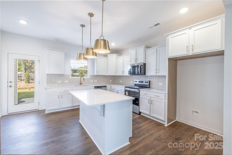 Furnished interior view inside a new home in Morrow Brook, Albemarle (Image 7).