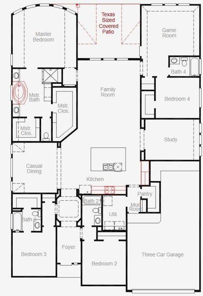 Image 2 of a home in Coastal Point.