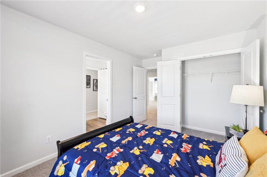 Furnished interior view inside a new home in The Hills at Cedar Creek, Winder (Image 10).