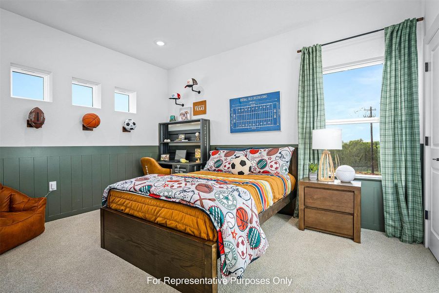 Furnished interior view inside a new home in Estancia West, Manchaca (Image 20).
