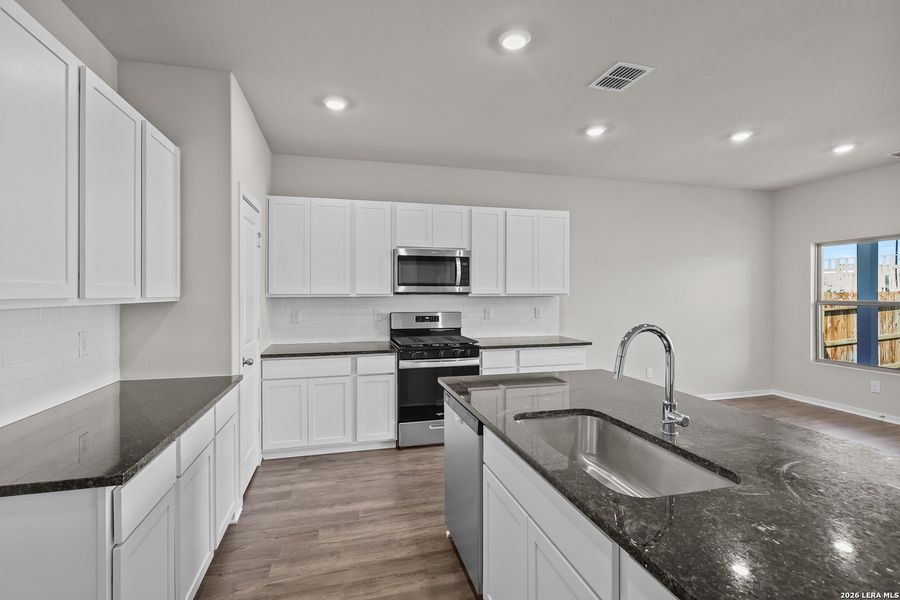 Furnished interior view inside a new home in Summerlin, San Antonio (Image 8).