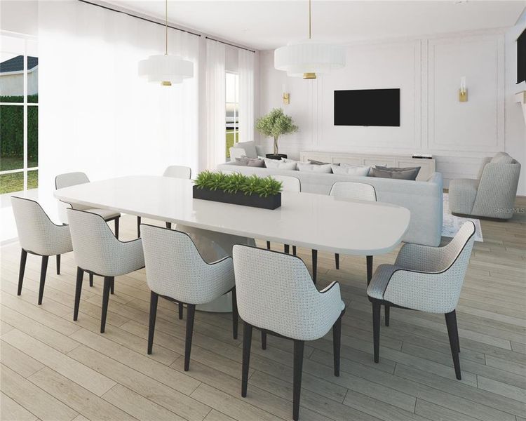 Dining rendering